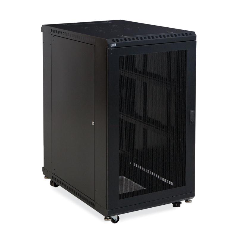 Kendall Howard 22U LINIER Server Cabinet - Vented/Vented Doors - 36