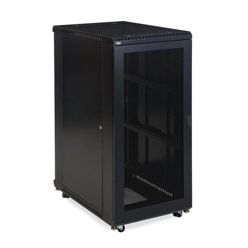 Kendall Howard 27U LINIER Server Cabinet - Vented/Vented Doors - 36