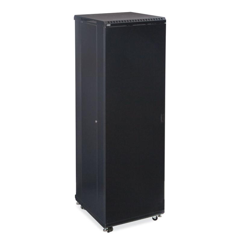 42U LINIER Server Cabinet - Solid/Solid Doors - 24