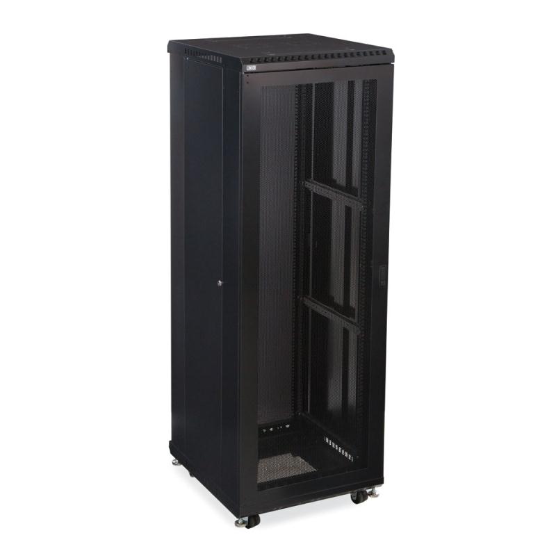 37U LINIER Server Cabinet- Vented/Vented Doors - 24