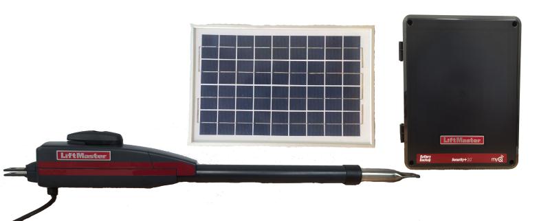 LiftMaster LA412UL Single Swing Solar Gate Opener w/ 10w Solar Panel