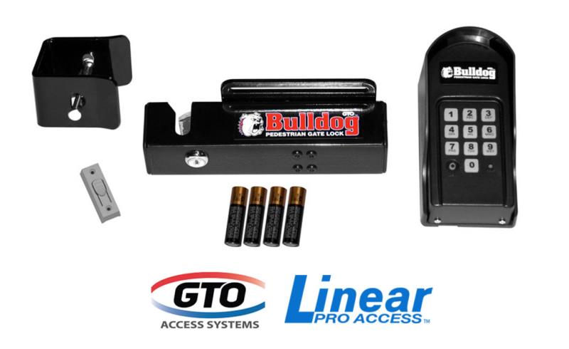 GTO/Linear Pro Bulldog Pedestrian Gate Lock (FM145)