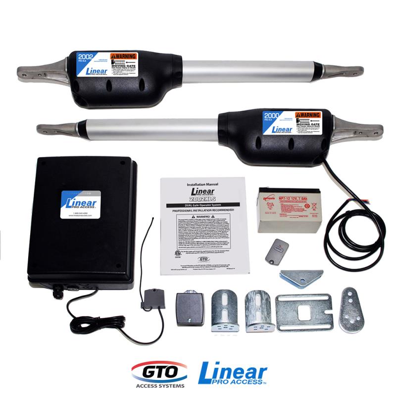 GTO/Linear Pro PROSW2002XLS Dual Gate Opener w/ Free Extra Remote