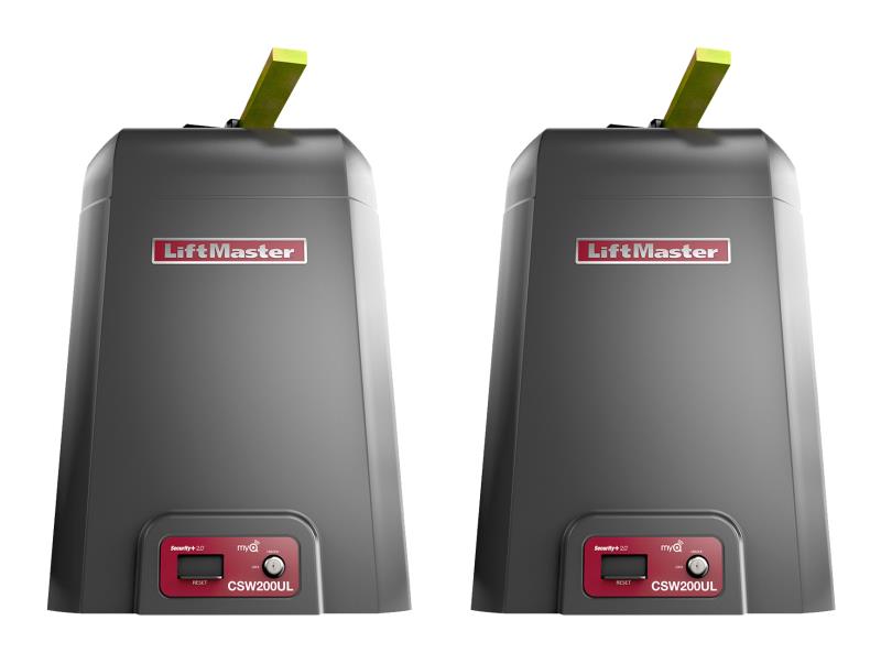 LiftMaster  Elite Series Professional Dual Swing Gate Opener - DualCSW200101U-1HP