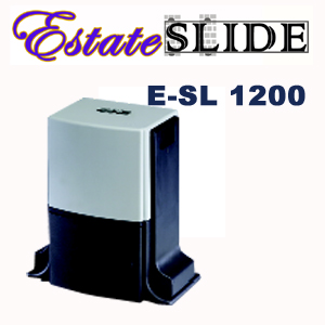 Estate Slide E-SL 1200 Low Voltage Single Slide Gate Operator  w/ Free Extra Remote