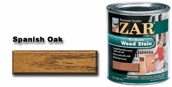  ZAR® Spanish Oak Stain - 1/2 Pt