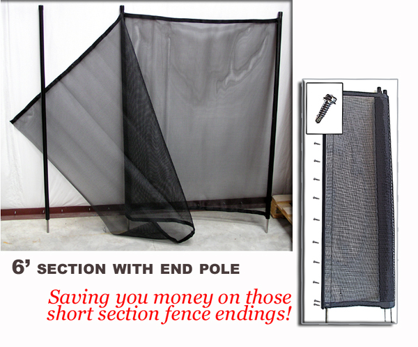 Additional sub section of fence (one per customer)