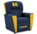 Michigan Wolverines Kids Recliner