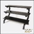USA Horizontal Three-tier Dumbbell Rack (GTDR-3)