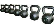 Troy 50 lb. Black Cast Kettlebells (KB-050)