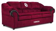 Oklahoma Sooners Pub Sofa