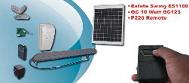 10 Watt Solar Package, Single Swing Gate Opener