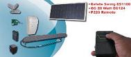 20 Watt Solar Package, Single Swing Gate Opener
