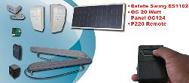 20 Watt Solar Package, Dual Swing Gate Opener