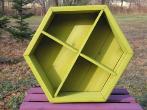 The Main Bucket Company Cedar Hex Planter/w Divider