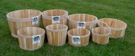 The Maine Bucket Company Cedar Plant Tubs