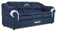 San Diego Chargers Pub Sofa