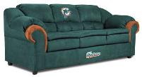 Miami Dolphins Pub Sofa