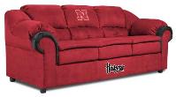 Nebraska Cornhuskers  Pub Sofa