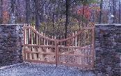 Entranceway+Concave+Design+Dual+Gate