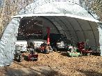 Three Car Round 30x30x15 by Shelter King