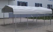 Steel Carport 12x20x8 by Shelter King