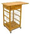 Single Drop Leaf Basket Cart (Product ID = 7225)