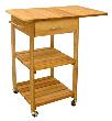 Drop Leaf Two-Shelved Cart (Product ID = 7227)