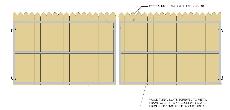 Gate Crafters Vinyl/Wood Slat Dual Gate Frame (VinylKit)