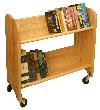 Rol-Rack Natural Oak Grain - Tilted Shelves (Product ID = 3322)