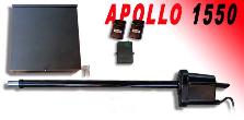 Apollo 1550 Single Gate Opener w/ Solar Panel Featuring the 800 Series UL Approved Board