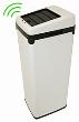14 Gallon White Steel Touchless Trashcan® SX 