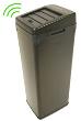 14 Gallon Black Steel Touchless Trashcan® SX 