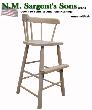 N.M. Sargent's Sons Maple Youth Chair (450M) - <b>Made in USA</b>