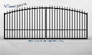The Estate Swing 16 Foot Long, Dual Driveway Gate