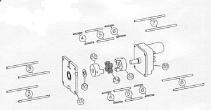 (A204) Assembly, Gear Motor