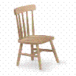 Pair - Tots Chair Unfinished RTF