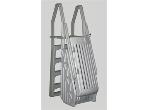Above Ground Pool Fence - Combo Step Entry System