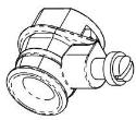 (7001198.001) Zareba Strain relief, Liquid tight