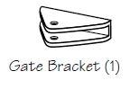 (R4KGATE) - Gate Bracket
