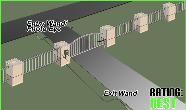 Single Deer Gate Package: GateCrafters.com's 