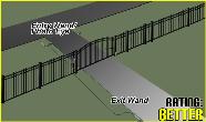 Single Deer Gate Package: GateCrafters.com's 