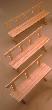 Donald Dean & Sons Oak Bench w/ Back: 48