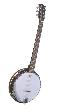 Upgraded Guitar Tunning Six String Freedom Banjo by Taurus (Model TBJ-006)