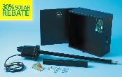 Apollo 1500 Single Swing Solar Agricultural Gate Opener w/ FREE DIY kit 