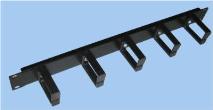 1U Plastic Cable Management Panel by Geek Racks (1UPCMP)
