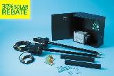 Apollo 1650 Dual Swing Solar Gate Opener w/ Free DIY Kit 