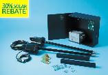 Apollo 1600 Dual Swing Solar Agricultural Gate Opener  w/ FREE DIY Kit