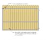Gate Crafters Vinyl/Wood Slat Single Gate Frame (VinylKit)