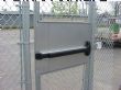 Standard Kit for Chain Link Pedestrian Gate with Detex Panic Exit Bar